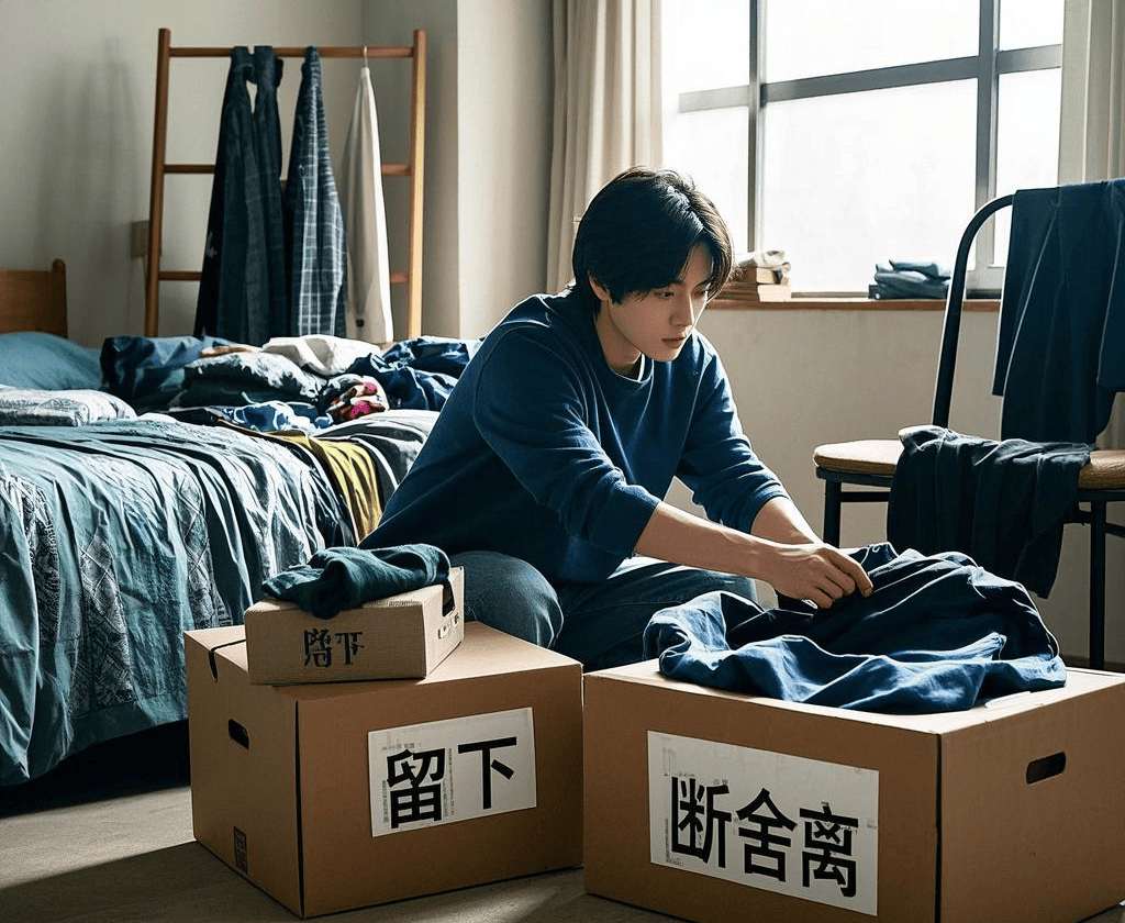 定期清理闲置物品,腾出的是空间和注意力